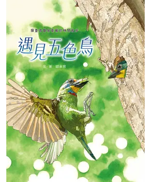 書封 遇見五色鳥：探查育雛保衛戰的林間散步